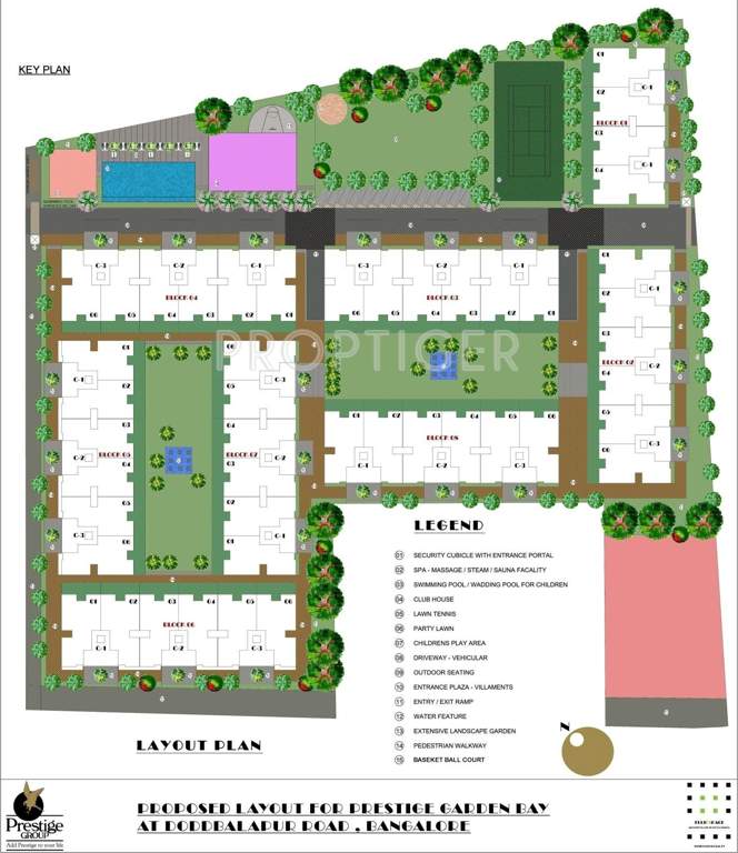  garden bay Images for Layout Plan of Prestige Garden Bay