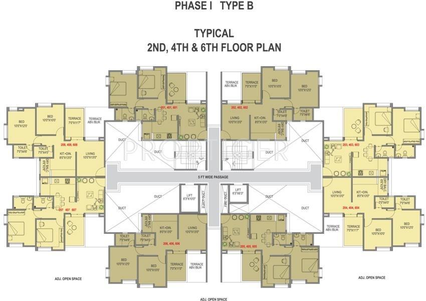 neo city Phase 1 B Cluster Plan