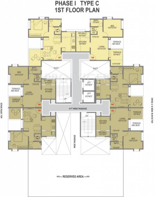 neo city Phase 1 C Cluster Plan