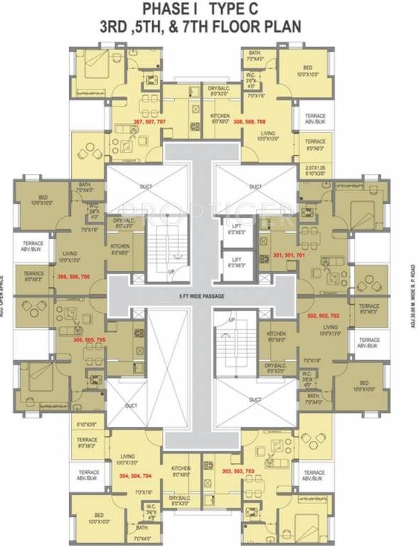 neo city Phase 1 C Cluster Plan