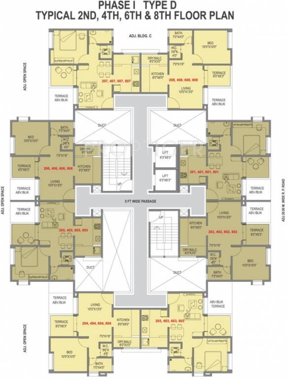 neo city Phase 1 D Cluster Plan
