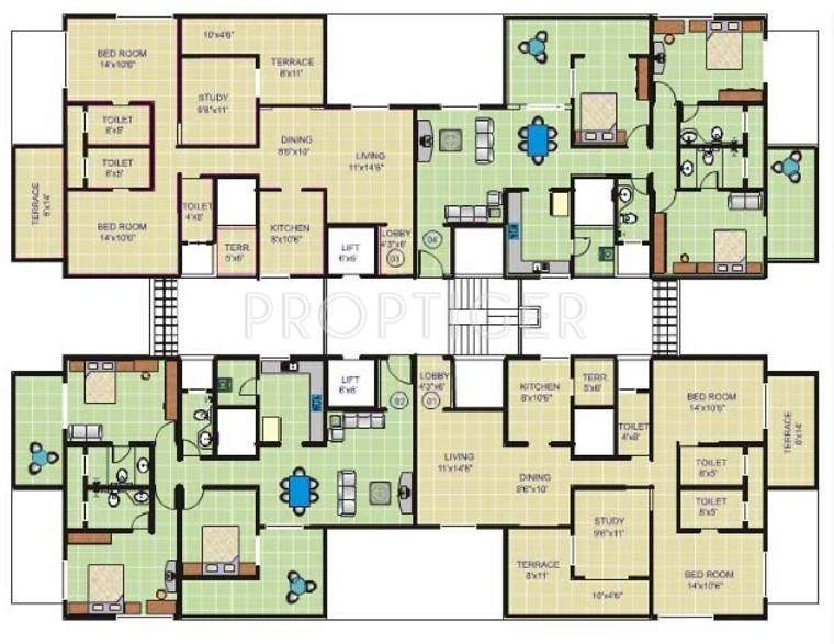 Images for Cluster Plan of Pristine Prism