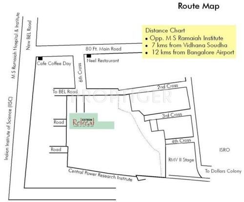  retreat Images for Location Plan of Esteem Retreat
