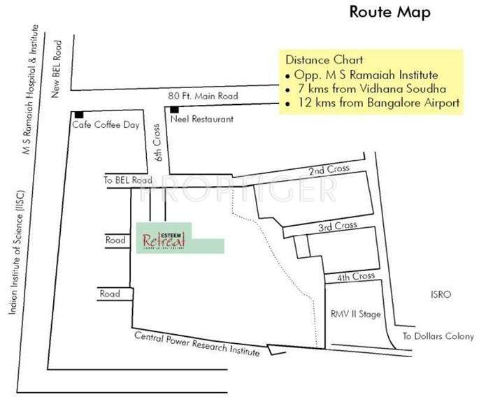  retreat Images for Location Plan of Esteem Retreat