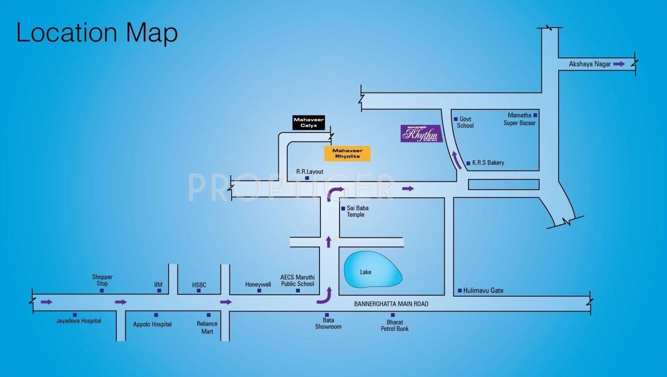 Images for Location Plan of Mahaveer Rhythm