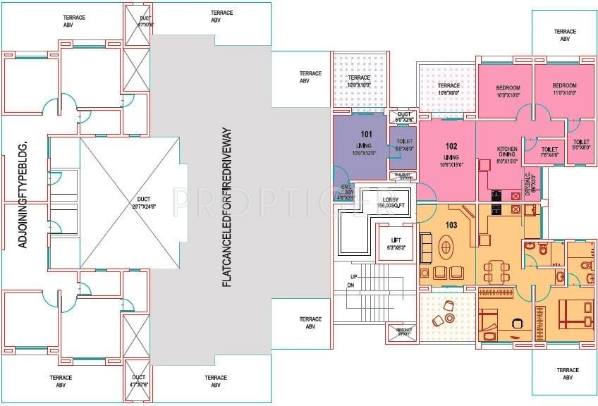 Images for Cluster Plan of Sree Aishwaryam Greens Phase II