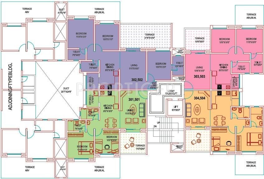 Images for Cluster Plan of Sree Aishwaryam Greens Phase II