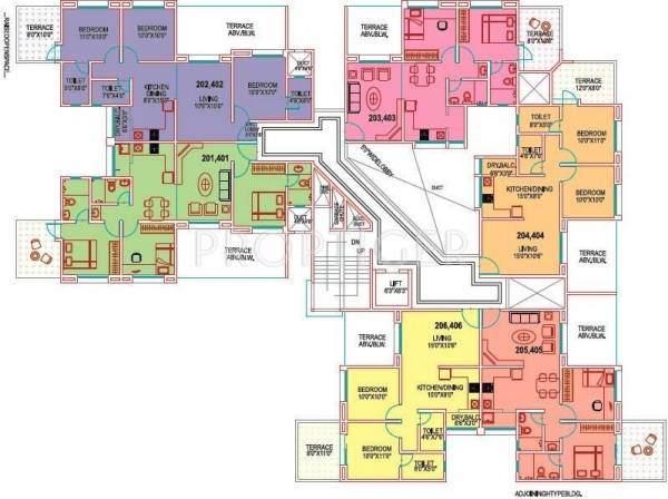 Images for Cluster Plan of Sree Aishwaryam Greens Phase II
