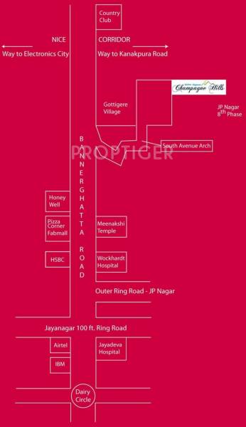 Images for Location Plan of Skyline Champagne Hills
