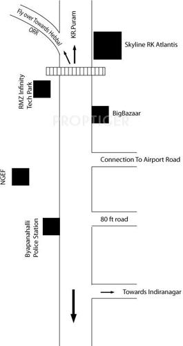  rk-atlantis Images for Location Plan of Skyline RK Atlantis