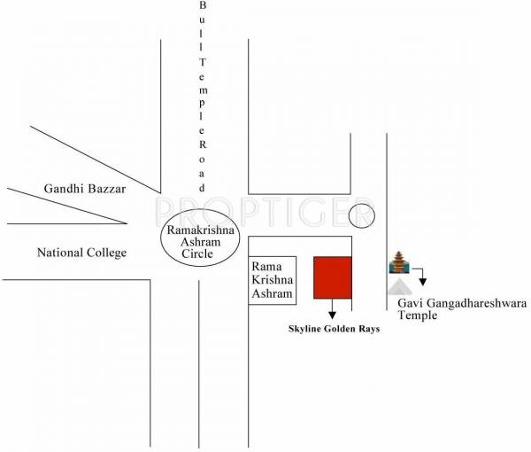 Skyline Constructions Golden Rays Location Plan