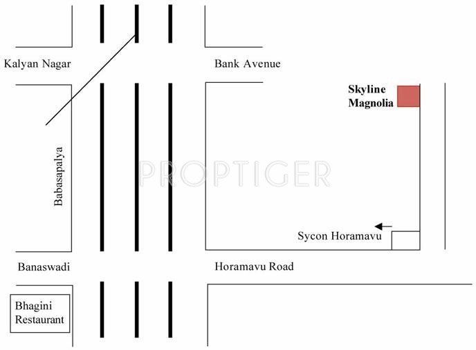 Skyline Constructions Magnolia Location Plan