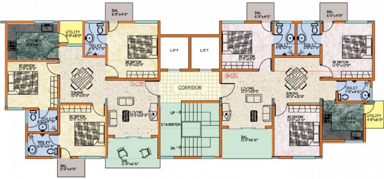 Images for Cluster Plan of Nirman Shelters Nydhile