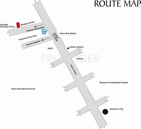 Images for Location Plan of Himagiri Homes