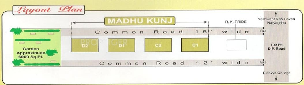 Images for Layout Plan of Kamalraj Madhukunj