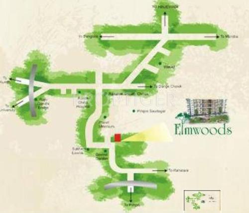  elmwoods Images for Location Plan of Sukhwani Elmwoods