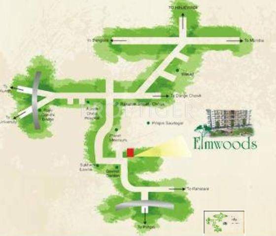  elmwoods Images for Location Plan of Sukhwani Elmwoods