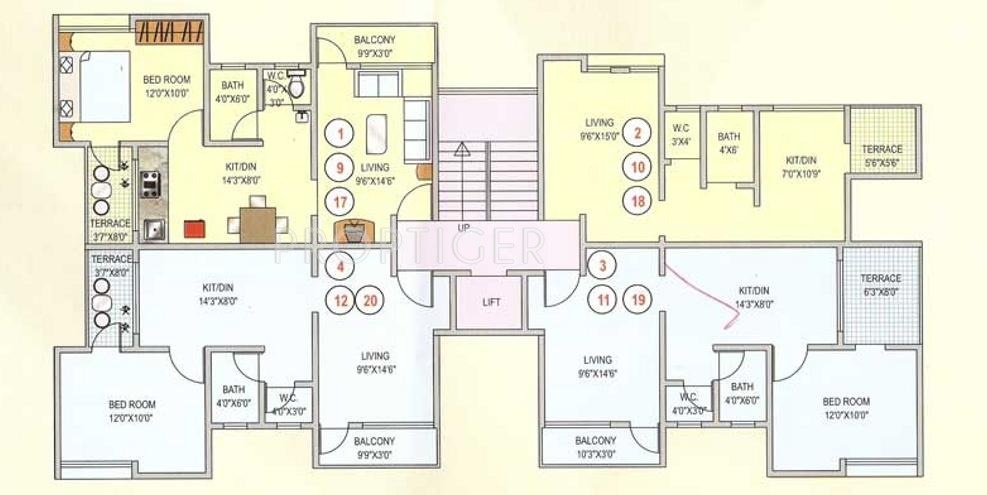 Images for Cluster Plan of AK Surana Developers Sanskruti Homes