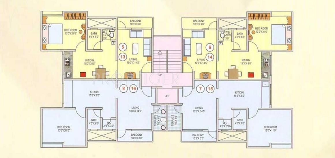 Images for Cluster Plan of AK Surana Developers Sanskruti Homes
