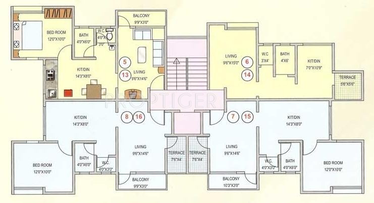 Images for Cluster Plan of AK Surana Developers Sanskruti Homes