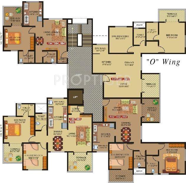 Images for Cluster Plan of GK Developers Rose Icon