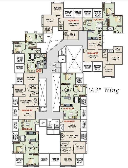 Images for Cluster Plan of GK Developers Rose Icon