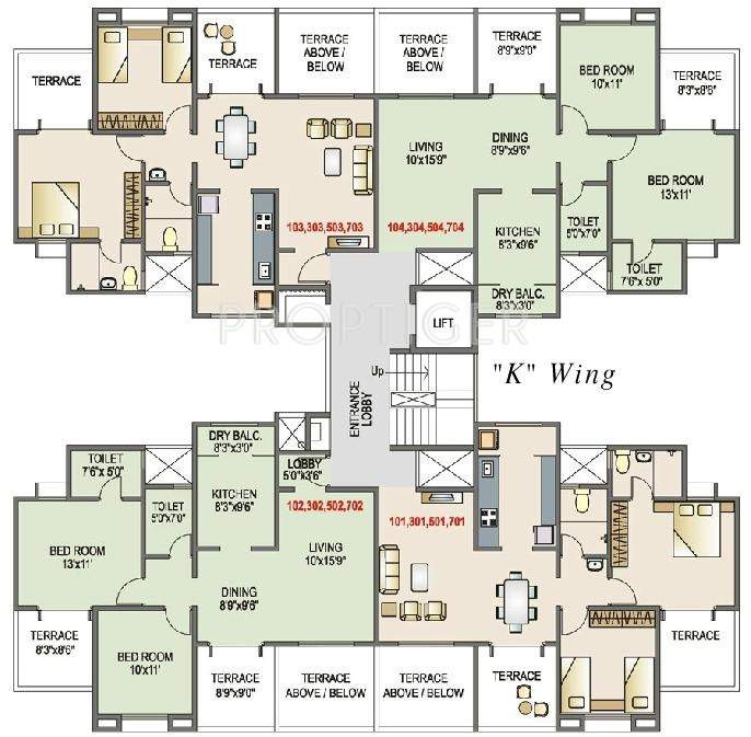Images for Cluster Plan of GK Developers Rose Icon