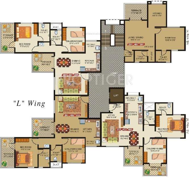 Images for Cluster Plan of GK Developers Rose Icon