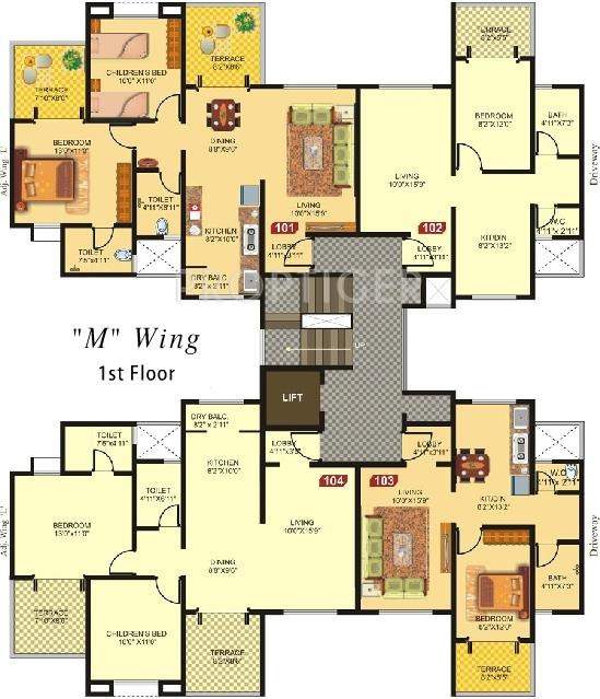 Images for Cluster Plan of GK Developers Rose Icon