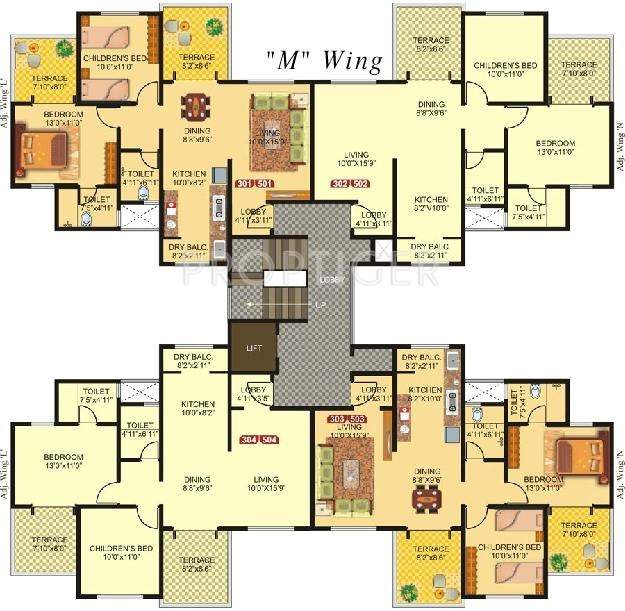 Images for Cluster Plan of GK Developers Rose Icon
