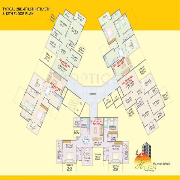 Images for Cluster Plan of Uday Constructions Hilltop Residency Images for Cluster Plan of Uday Constructions Hilltop Residency