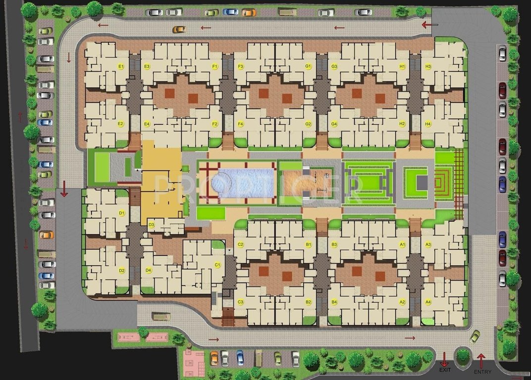  abodh Images for Master Plan of Valmark Abodh