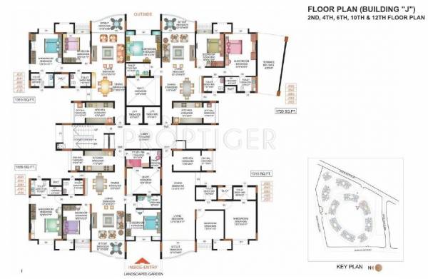 Images for Cluster Plan of Vascon Forest County forest-county Images for Cluster Plan of Vascon Forest County