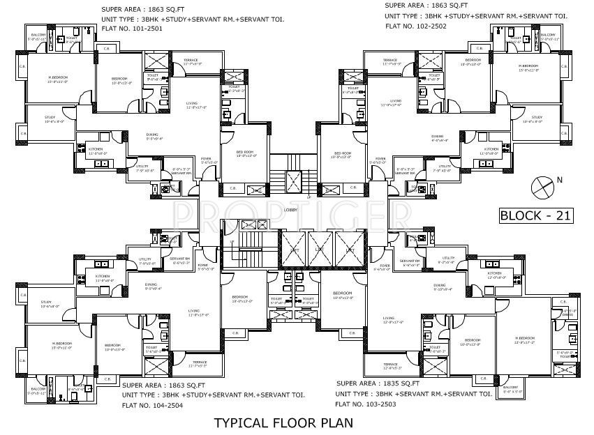 Images for Cluster Plan of The 3C Company Lotus Boulevard