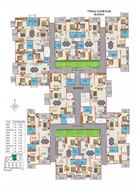 Images for Cluster Plan of Nirman Meadows