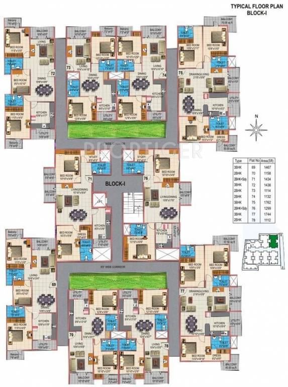 Images for Cluster Plan of Nirman Meadows