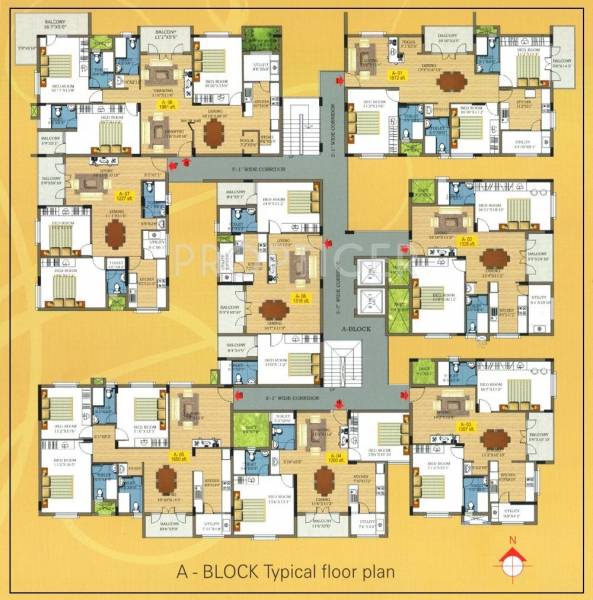 Images for Cluster Plan of Nirman Sonestaa Rajatha Greens