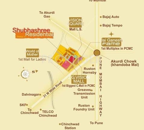 Images for Location Plan of Siddhivinayak Shubhashree Residential