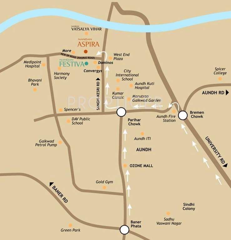  festiva Images for Location Plan of Nandan Festiva