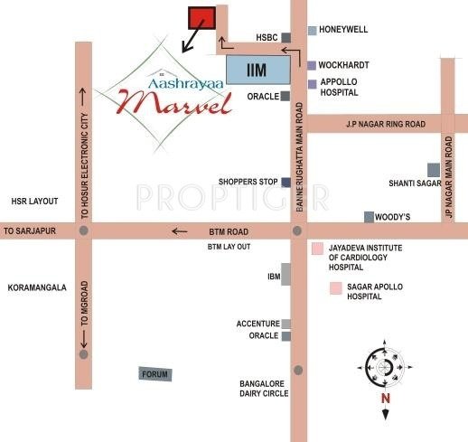 Images for Location Plan of Aashrayaa Marvel