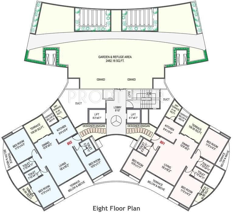 prospera Images for Cluster Plan of Nandan Buildcon Prospera