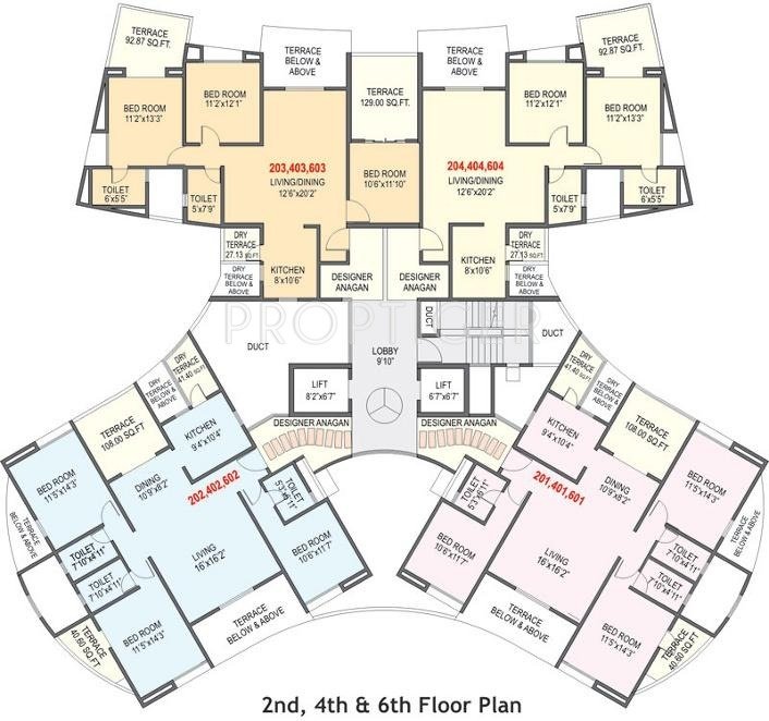 prospera Images for Cluster Plan of Nandan Buildcon Prospera