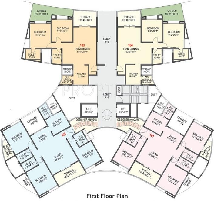 prospera Images for Cluster Plan of Nandan Buildcon Prospera