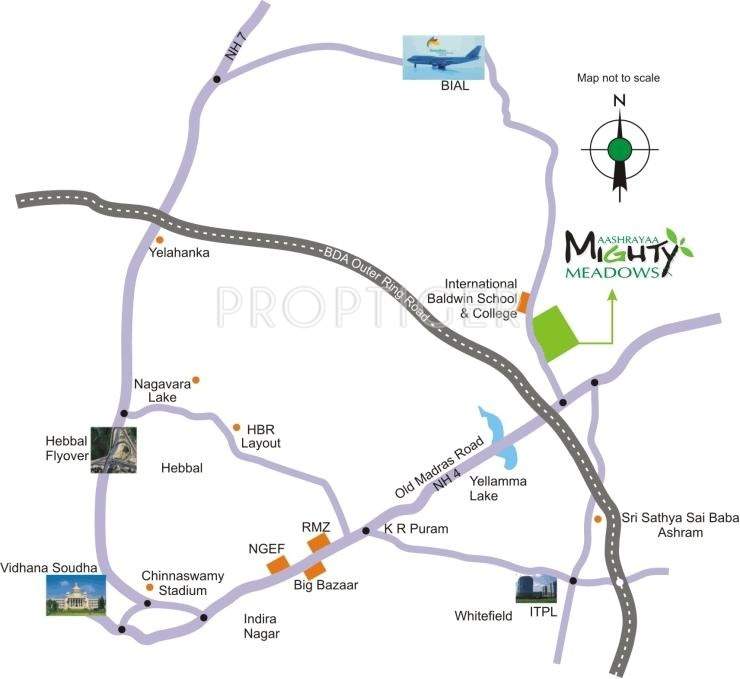 Images for Location Plan of Aashrayaa Mighty Meadows