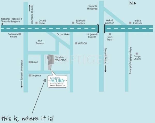 Images for Location Plan of Nandan Buildcon Acura Images for Location Plan of Nandan Buildcon Acura