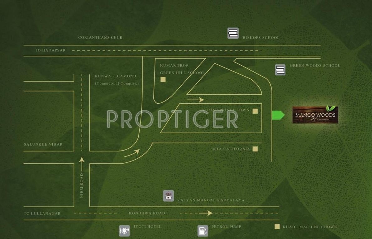 Images for Location Plan of Sanklecha Mango Woods