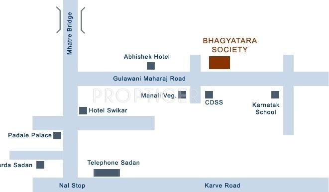 Images for Location Plan of Home Developers Bhagyatara Society