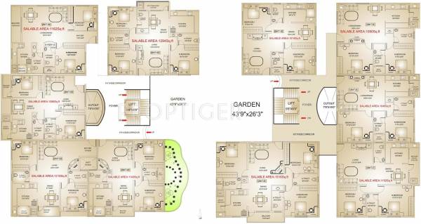 Images for Cluster Plan of GK Shelters Jewel City Images for Cluster Plan of GK Shelters Jewel City