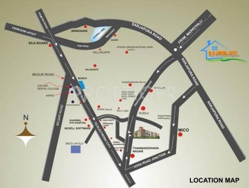 Location Plan GK Shelters Jewel City Location Plan