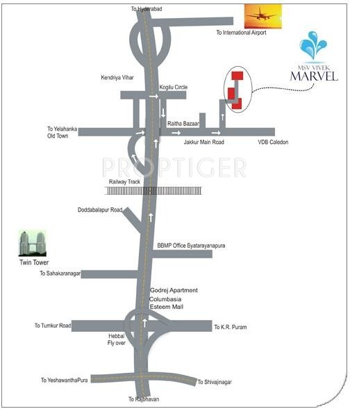  marvel Images for Location Plan of Vivek Marvel